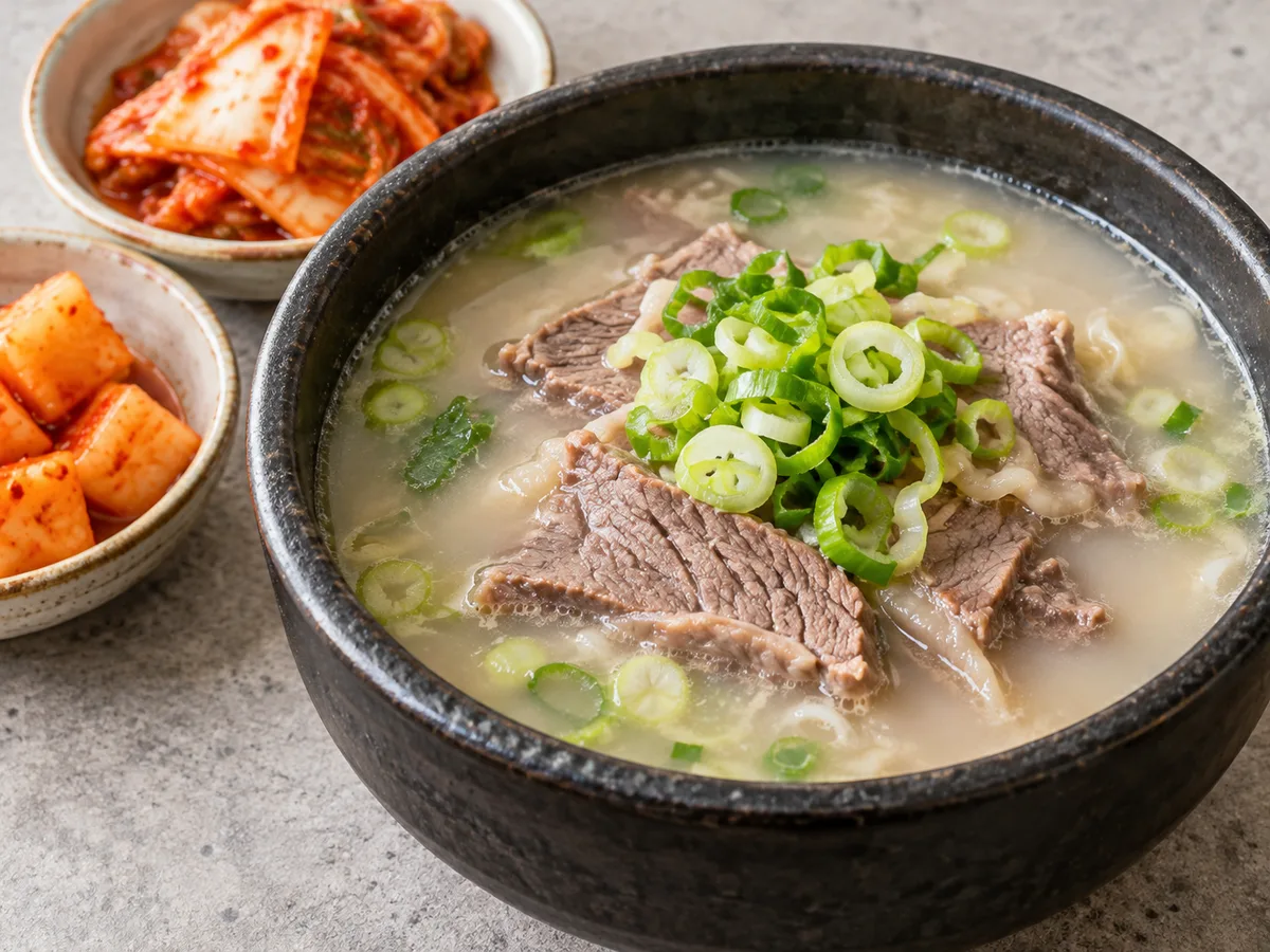 곰탕 한 그릇