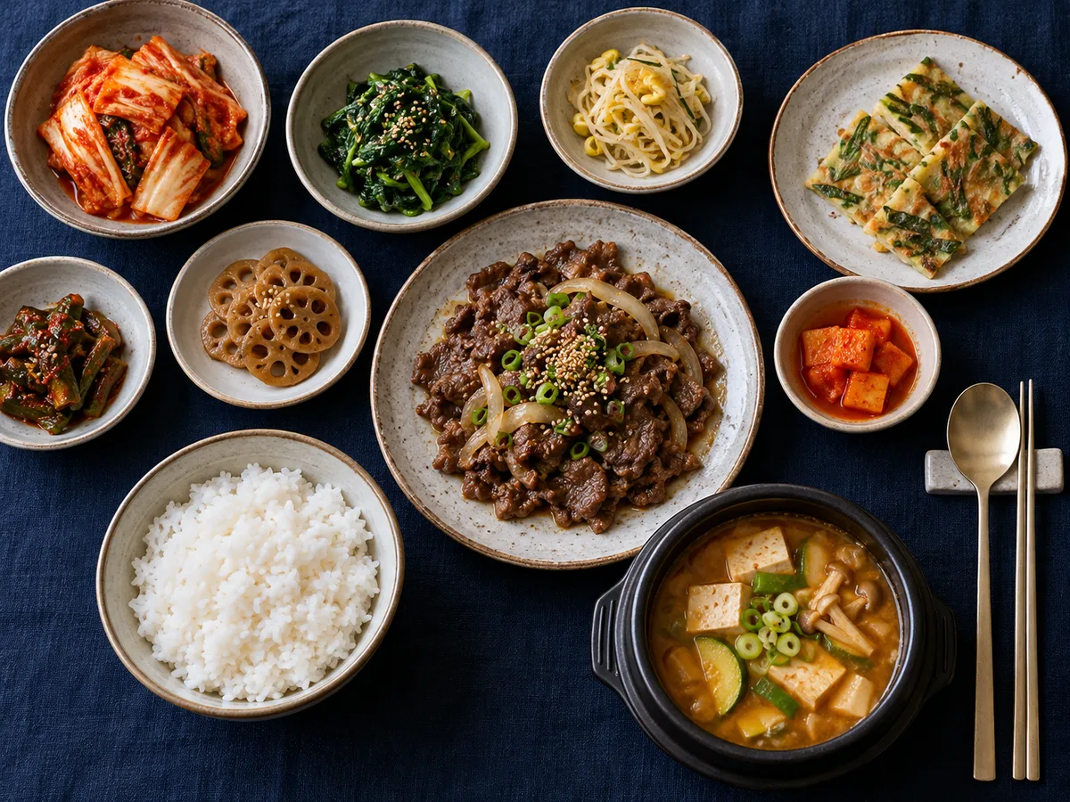 코스요리 한 그릇
