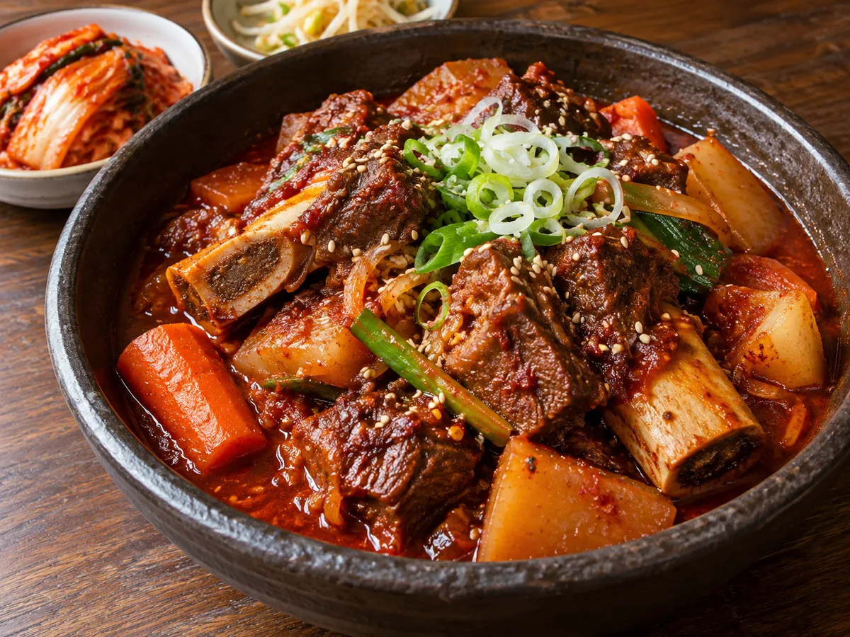 매운갈비찜 한 그릇