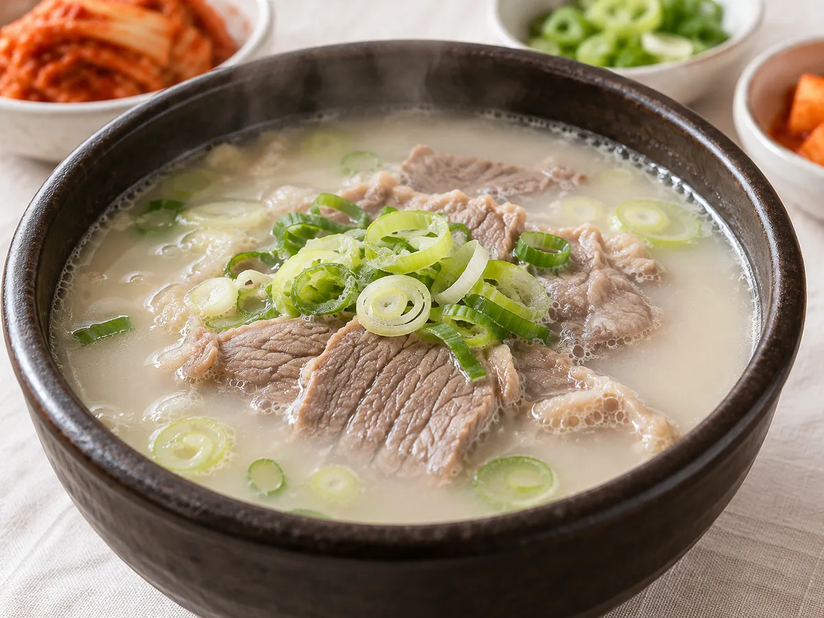 설렁탕 한 그릇