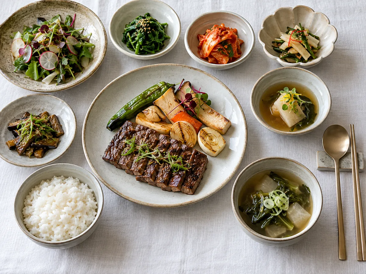 코스요리 한 그릇
