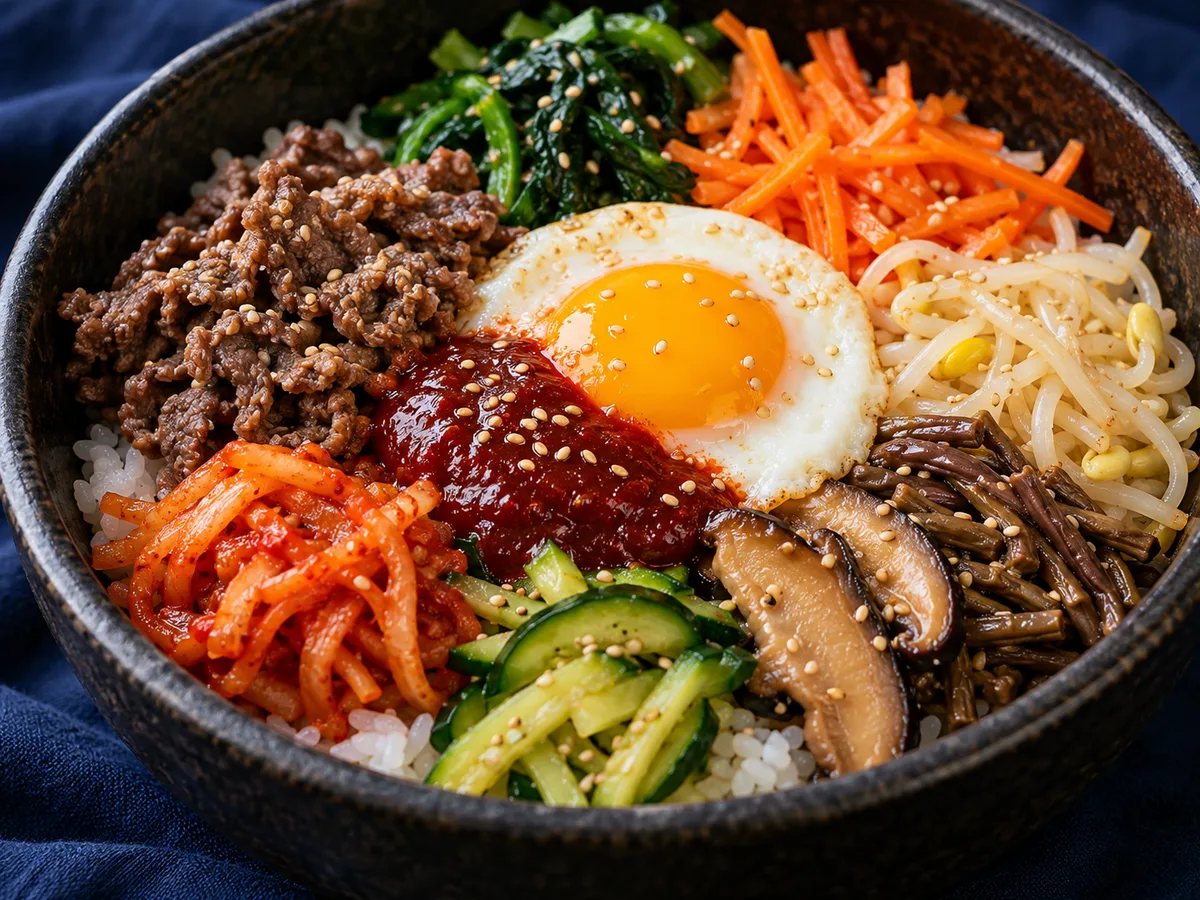 전주비빔밥 한 그릇